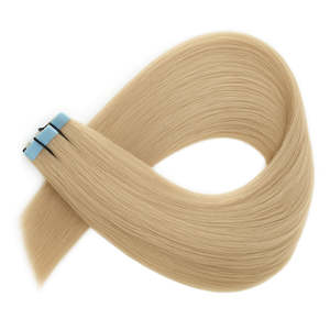 Extensiones de Cabello Remy en Color # 24 Extensiones de Cabello Lacio o Ondulado Profundo, Color Rubio Arena Medio - Product Image 1