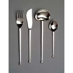 Juego de Cubiertos de Acero Inoxidable Ecológico y Sostenible de Lujo, Pulido Espejo, Apto para Alimentos, para Restaurantes, Hoteles, Bodas y Catering - Product Image 5