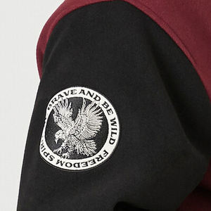 Veste universitaire hip-hop pour homme, nouvelle collection hiver 2024, couleur personnalisée, haute qualité, respirante, séchage rapide, col montant, longue - Product Image 4