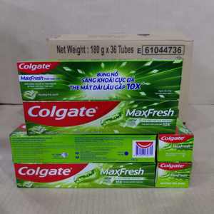 Pasta Dental Antibacteriana Colgate Maxfresh Té Verde 180g, Uso Doméstico, Blanqueamiento Bucal, Anticaries para Dientes Sensibles - Product Image 2