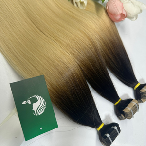 Bande dans les cheveux naturels droits avec beaucoup de couleurs prix de gros de cheveux humains vierges longueur de 8-32 pouces - Product Image 3