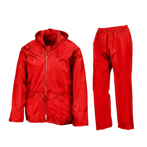 Men's Winter Plus Size Waterproof Lightweight Hooded <b>Rain</b> <b>Jacket</b> Shorts Set Solid <b>Black</b> Casual Full Length Zipper Fly Side - Product Image 5