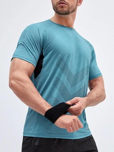 2023 Top Trending Custom Made <b>Men's</b> T-<b>Shirt</b> High Quality 100% Cotton New Style with <b>Leopard</b> Pattern on Denim Fabric - Product Image 2