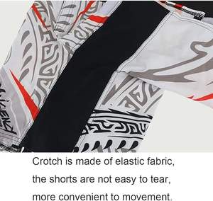 Pantalones Cortos Deportivos de Alta Calidad para Hombre, MMA, Boxeo, Logotipo Personalizado, Impresión Sublimada, Cintura Elástica, Tela Oxford Transpirable 100% - Product Image 3