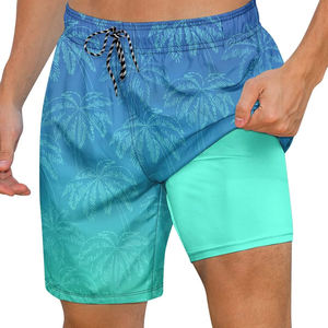 Nouveau été Surf Boardshorts personnalisé maillots de bain Shorts hommes quatre voies Stretch planche de surf Surf Shorts séchage rapide Shorts de course - Product Image 2