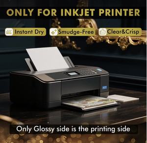 Papier photo brillant lumineux de qualité supérieure A-SUB pour jet d'encre, prêt à l'emploi, lot de 72 lb – 4x6, 5x7, 8,5x11, 11x17, 13x19 – Meilleures ventes - Product Image 3