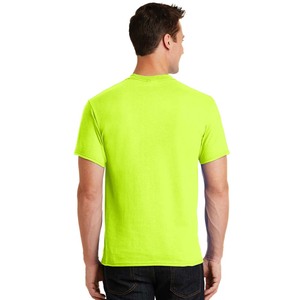 Camiseta de cuello redondo de ajuste moderno de manga corta elástica para hombre - Product Image 5