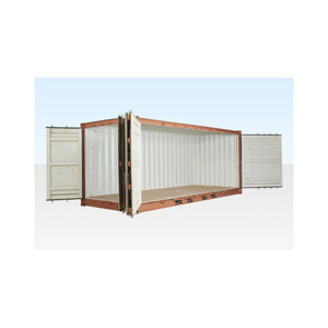 Unités latérales ouvertes de 20 pieds avec portes en acier et configuration d'accès facile - Product Image 3