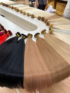 Extension de paquet de cheveux humains 100% brut vietnamien Remy naturel vendeur Clip in - Product Image 6