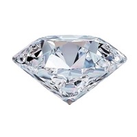 Moissonita redonda de alta calidad, diamante sintético de moissanita cultivado en laboratorio, Diamante de moissanita suelta, excelente corte, claridad VVS