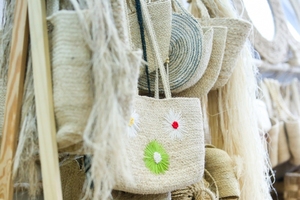 BANANE FIBRE BANANE TISSU 100% NATUREL HAUTE QUALITÉ DE BLEU LOTUS VIETNAM - Product Image 6