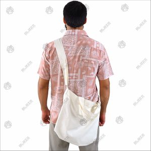 Sac fourre-tout élégant unisexe Style national élégant avec un matériau en coton de haute qualité au toucher doux et une doublure en polyester - Product Image 1