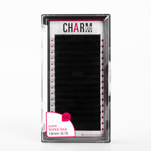 CharmLash súper suave láser fibra tecnológica pestañas láser seda extensiones de pestañas al por mayor seda Premium extensión de pestañas esponjosas - Product Image 1