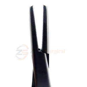 อุปกรณ์ผ่าตัดสูงทำจากสเตนเลสสตีลที่วางเข็มขนาดเล็กแบบแมนนวลสีโลโก้ตามสั่ง - Product Image 5