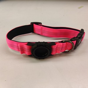 Verlustsicheres, Robustes, Verbesserte Reflektierende und Verstellbare Nylon-Hundehalsband für AirTag mit Halterung - Product Image 5