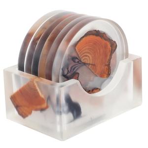 Best Price Custom Resin <b>Wood</b> Drink Coasters Unique and Functional <b>Table</b> Decoration & Accessories <b>Mats</b> & Pads - Product Image 2