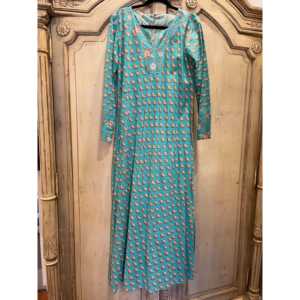 Vestido de Verano Oriental Jade 2 - Elegante Vestido Largo de Viscosa sin Tirantes con Cintura Imperio, Cremalleras, Drapeado, Diseño de Diamantes y Talla Grande XL - Product Image 2