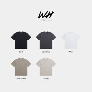 Prime Cotton 250G Camiseta Unisex Loose Fit Camiseta Side Seamed Ultra Heavyweight Tee Camiseta - Product Image 5