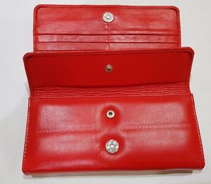 Portefeuille à trois volets en cuir de vachette pour homme Sac à main protégé pour homme avec doublure Sac à main en cuir pour femme - Product Image 4