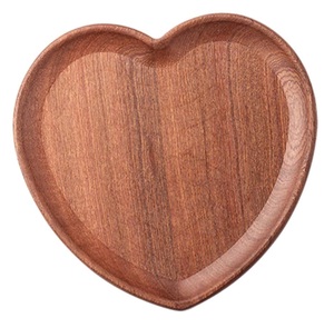 Wooden <b>Tray</b> Heart & <b>Circle</b> Shaped for Jewelry New Latest Design <b>Tray</b> in Natural Finished for Whole Sale Prices in Best Quality - Product Image 1