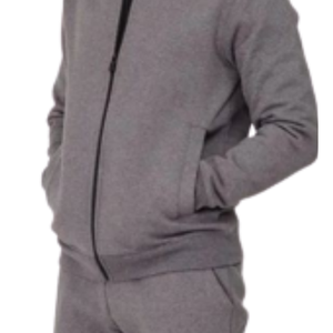 Custom Men's Zipper <b>Hoodie</b> and Joggers Sportswear Set Two Piece Tracksuit for <b>Running</b> and Sweatpants - Product Image 2