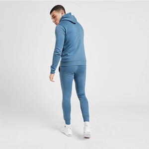 Chándal de Invierno de Dos Piezas para Hombre con Logotipo Personalizado de Alta Calidad, Ropa Deportiva de Gimnasio, Felpa, Entrenamiento, 100% Algodón, Ropa Urbana - Product Image 3