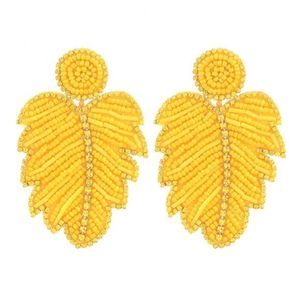 Pendientes de moda bordados de moda para mujer - Product Image 1