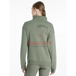 Jersey de equitación a prueba de viento asequible al por mayor 2025 para mujer sudadera ecuestre de calidad ropa de entrenamiento jersey de equitación para mujer - Product Image 3