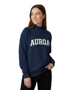 Service OEM ODM – Nouveau Pull Molletonné Hiver Brodé Écologique Col Montant Ample Respirant à Manches Longues - Product Image 1