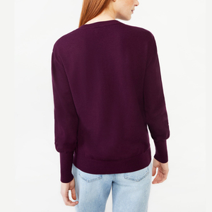 Vente en gros de haute qualité 2025 Nouveau sweat femme surdimensionné Pull en coton mélangé Sweat à capuche mode Mesdames - Product Image 5