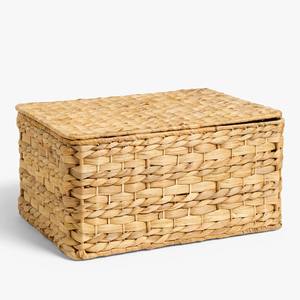 Boîte de rangement en jacinthe d'eau naturelle à prix avantageux, boîtes tissées écologiques pour la maison - Product Image 5