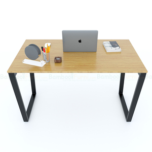 Bamboo Laptop <b>Desk</b> 120x70cm Foldable with Metal Legs for Home & School Use - Product Image 1