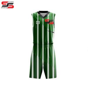 Basketball Uniform Shirt <b>Short</b> Sets Factory Made New Design Sublimation Printing Basketball Uniform Sports Team Uniform - Product Image 5