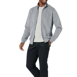 เสื้อฮู้ดซิปผู้ชายสไตล์สตรีทแวร์สำหรับฤดูหนาว  รับสกรีนโลโก้  ผลิตจากผ้าฟลีซโพลีเอสเตอร์/คอตตอน  เป็นมิตรต่อสิ่งแวดล้อม  แบบซิปเต็มตัว - Product Image 5