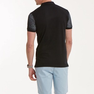 Polo manches courtes été mode hommes Polo t-shirts haute qualité Polyester coton Logo personnalisé solide polos - Product Image 2