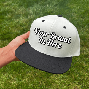 Casquettes et chapeaux personnalisés avec logo brodé, 6 ou 5 panneaux, visière plate, en coton, pour le sport et le golf, casquettes snapback sur mesure. - Product Image 4