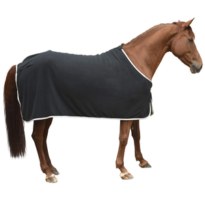 Personalizar FLEECE Horse Rug Soft Warmth Ligero Precio bajo Horse Fleece Cooler Contraportada - Product Image 3