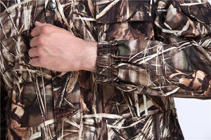 Camouflage Imperméable Chasse Vêtements Vêtements Ensembles Uniformes Costumes Hommes Hiver Upland Sauvagine Pantalon Isolé Vestes Camouflage - Product Image 5