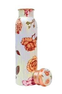 Botella de Agua Ecológica de Cobre Puro con Diseño de Mosaico, a Prueba de Fugas, Botella Ayurvédica para la Salud de 1000 ml, Recipiente Artesanal, Regalos Empresariales - Product Image 5