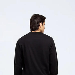 Sudadera Informal al por Mayor |   Forro Polar Grueso con Logotipo Personalizado |   Sudadera Casual Unisex Extra Grande con Cuello Redondo - Product Image 5