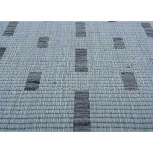 Alfombra Grande de Lana Tejida a Mano Tesoro Blue, Diseño Geométrico Clásico para Sala de Estar, Alfombra Rectangular para Pasillo, para Uso Doméstico - Product Image 3