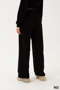 Servicio OEM personalizado de gran tamaño de algodón pesado para mujer básico nuevo Premium negro Jogger pantalón oferta al por mayor tendencia 2024 calidad - Product Image 2