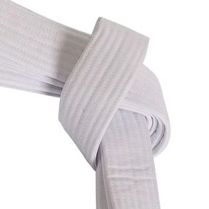Cinturones de Karate Ligeros y Suaves Personalizados, Cinturón de Kimono de Jiu Jitsu de Alta Calidad, Nuevo, Color Sólido, Personalización - Product Image 3