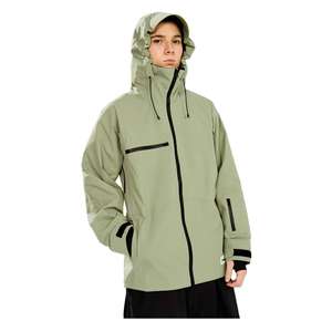 เสื้อกันฝนแบบใหม่ ผ้าสามชั้น ระบายอากาศได้ดี เป็นมิตรกับสิ่งแวดล้อม กันน้ำ สำหรับปีนเขา - Product Image 1