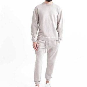 Ensemble de survêtements et de survêtements pour hommes de haute qualité, décontractés, solides, d'hiver, à capuche, lourds, écologiques, respirants, couleur personnalisée - Product Image 1