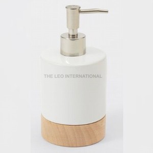 European Style MOP Bathroom <b>Modern</b> Luxury Hotel Bathroom Ware Items Accessory <b>Liquid</b> Bottle Soap Dispenser - Product Image 3