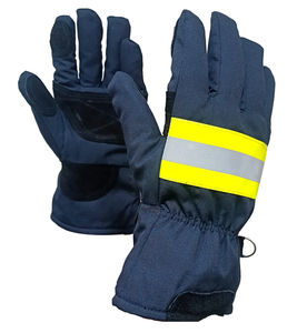 Nouvel arrivage de gants de travail pour la protection des mains Gants de pompier en cuir meilleure fabrication Service OEM Gants de pompier tendance - Product Image 1