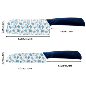 Juego de Cuchillos de Chef de Cerámica de 7 Piezas, Precio de Fábrica, Nueva Tendencia, Aptos para Lavavajillas, Ambidiestros, para Negocios de Restaurantes, Envío Rápido - Product Image 2