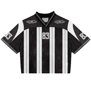 Camiseta de fútbol americano personalizada, entrega rápida, fabricante profesional, uniforme transpirable de manga corta - Product Image 3