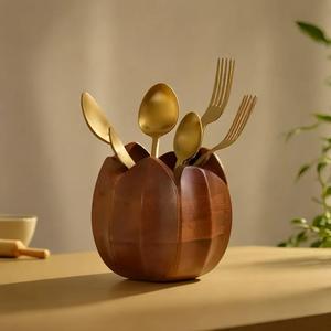 Exquisito soporte para cubiertos Lotus para juegos de cubiertos - Product Image 4